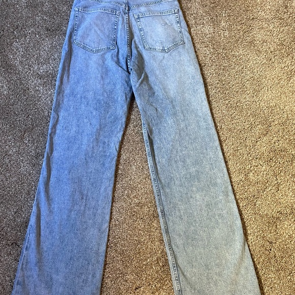 Light Blue Distressed Women's Jeans - Picture 3 of 3